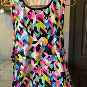 Trina Turk Multicolor Geometric Tank Top